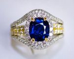 Non-Heated Sapphire Ring